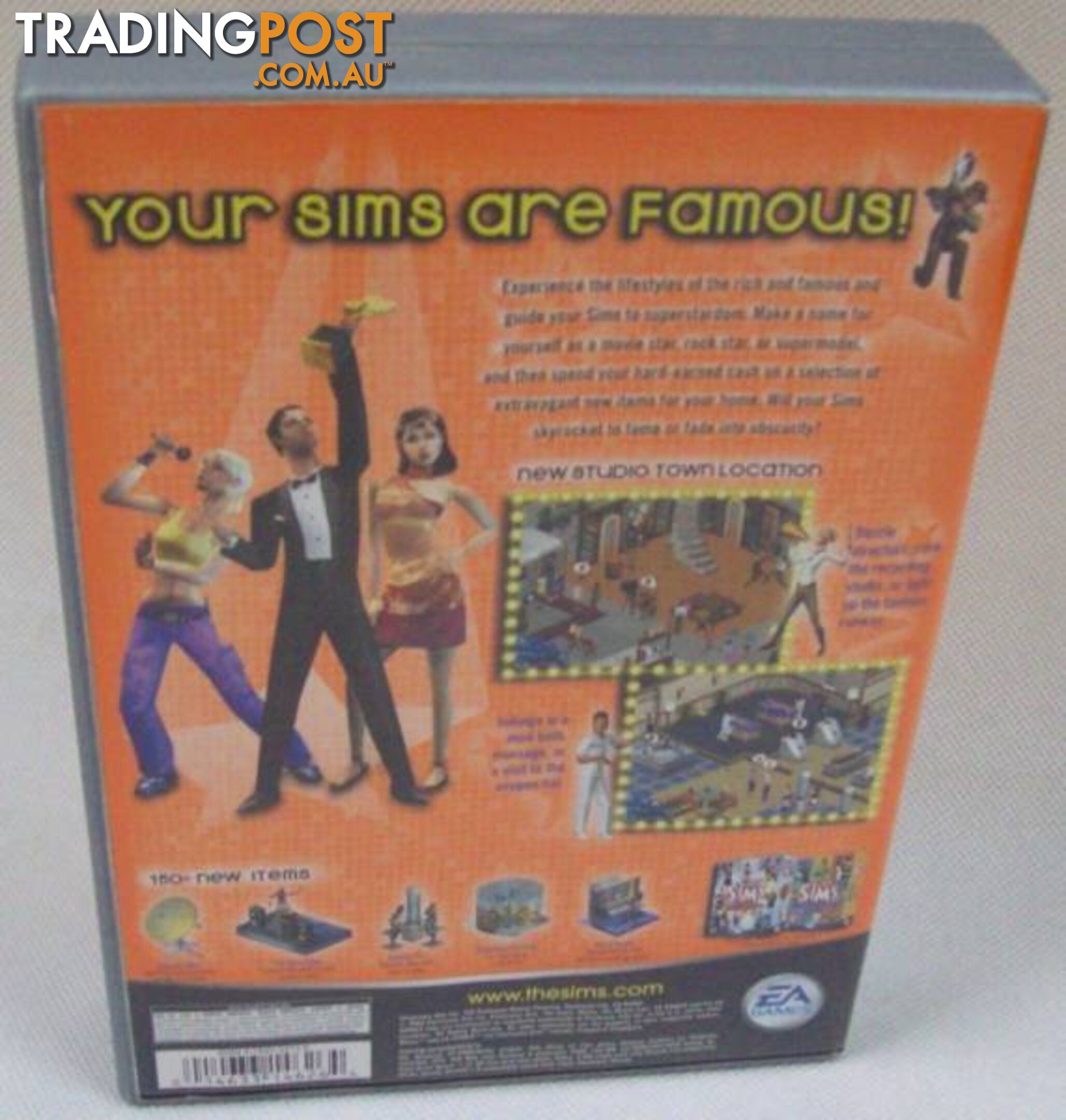 The Sims Superstar Expansion Pack PC CD ROM Game For Windows