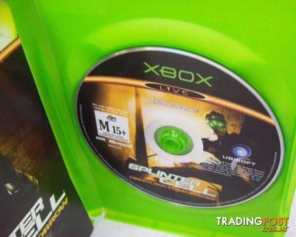 Original Xbox Games Sonic Riders Splinter Cell Pandora Tomorrow - photo 4 of 7