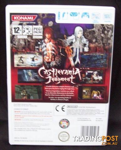 Perfect Condition Nintendo Wii Game - Castlevania Judgement (PAL) - photo 3 of 4