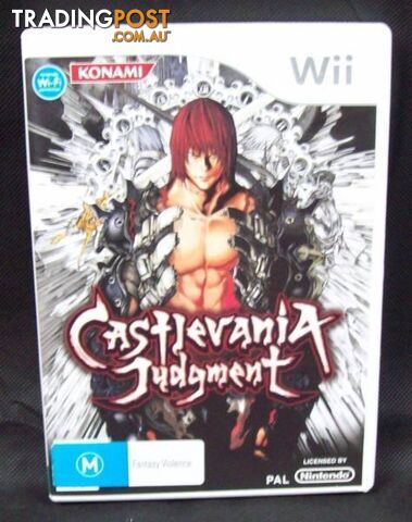 Perfect Condition Nintendo Wii Game - Castlevania Judgement (PAL)