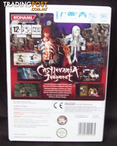 Perfect Condition Nintendo Wii Game - Castlevania Judgement (PAL) - photo 4 of 4