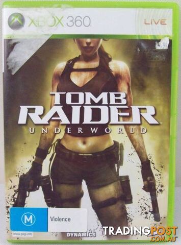 Xbox 360 Game - Tomb Raider Underworld Combat Game ( PAL )