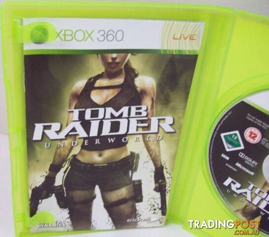 Xbox 360 Game - Tomb Raider Underworld Combat Game ( PAL ) - photo 4 of 5