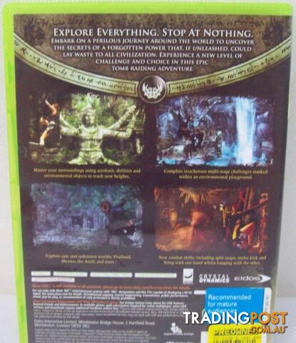 Xbox 360 Game - Tomb Raider Underworld Combat Game ( PAL ) - photo 2 of 5