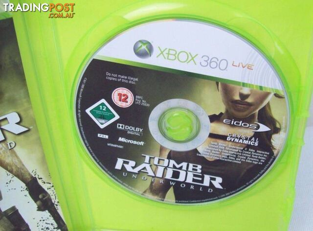 Xbox 360 Game - Tomb Raider Underworld Combat Game ( PAL ) - photo 5 of 5