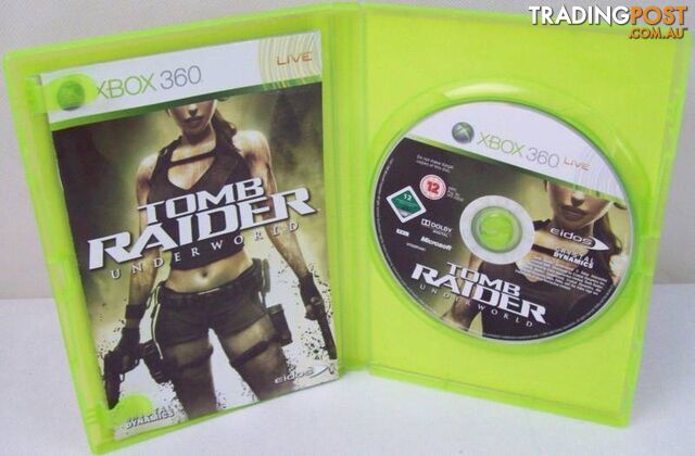 Xbox 360 Game - Tomb Raider Underworld Combat Game ( PAL ) - photo 3 of 5