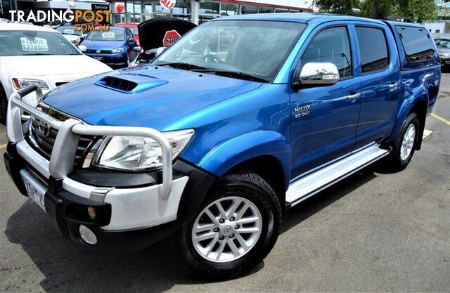 2012 TOYOTA HILUX SR5 (4x4) KUN26R MY12 DUAL CAB P/UP