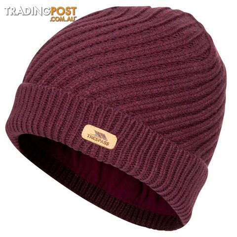 Trespass Womens/Ladies Twisted Knitted Beanie (Fig) (One Size) - Trespass - 05059699328525 - PTM-UTTP5231_2