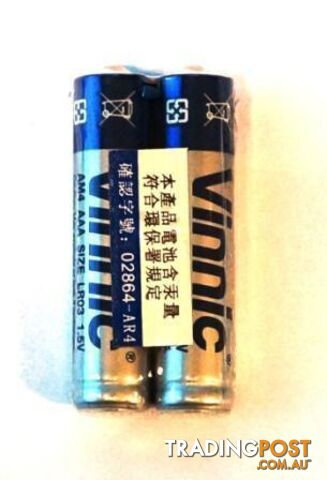 Battery 'Aaa' Alkaline 1.5V Am4 Lr03 2 Per Pack - FSS-BP_7532