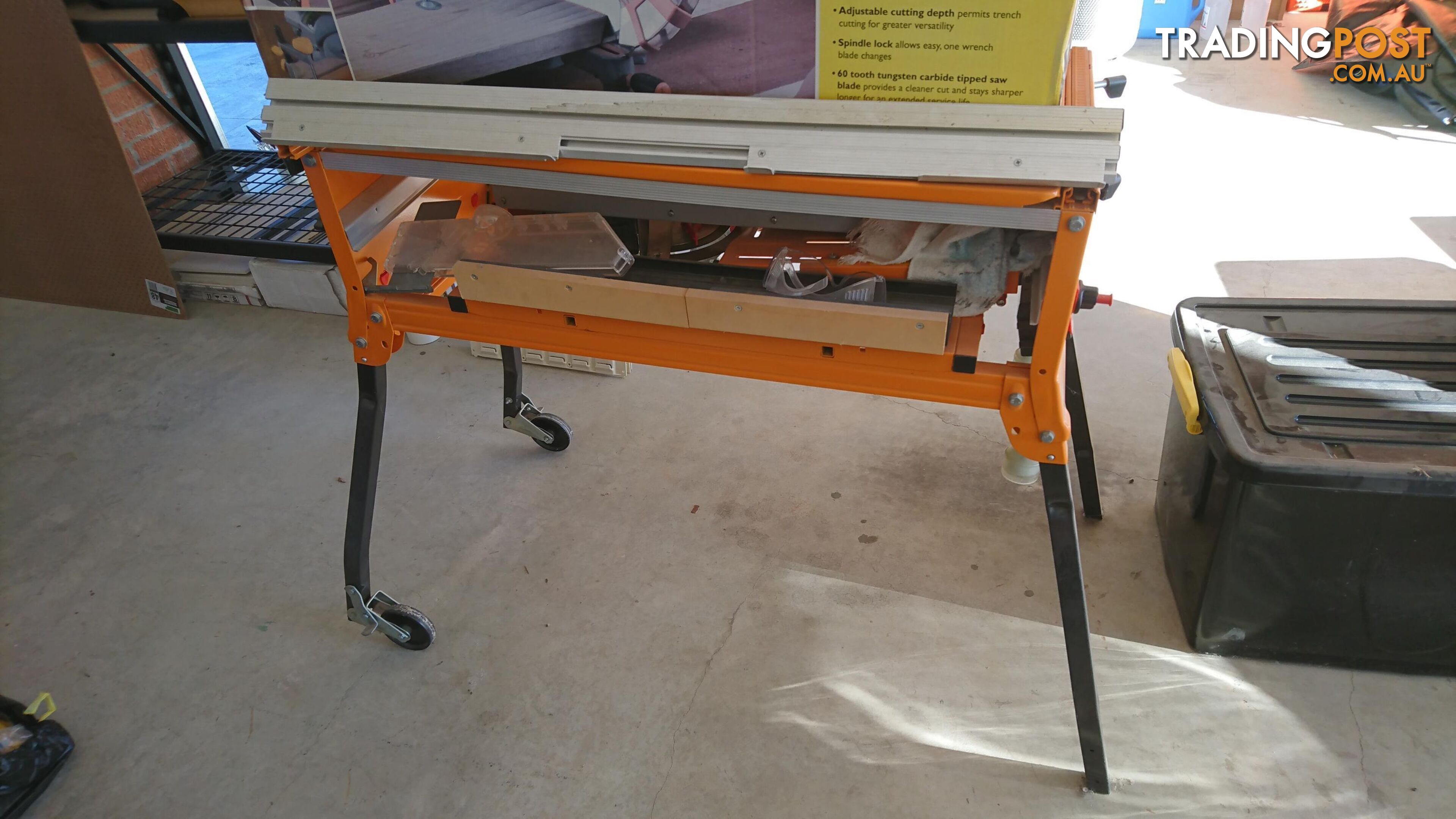 Triton workbench with Router bench