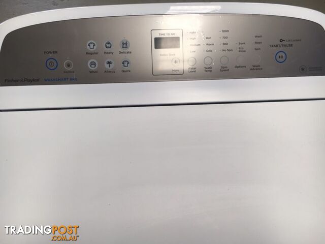Nearly new 8.0kg Fisher&Paykel washing machine DELIVERY WARRANTY - photo 2 of 7