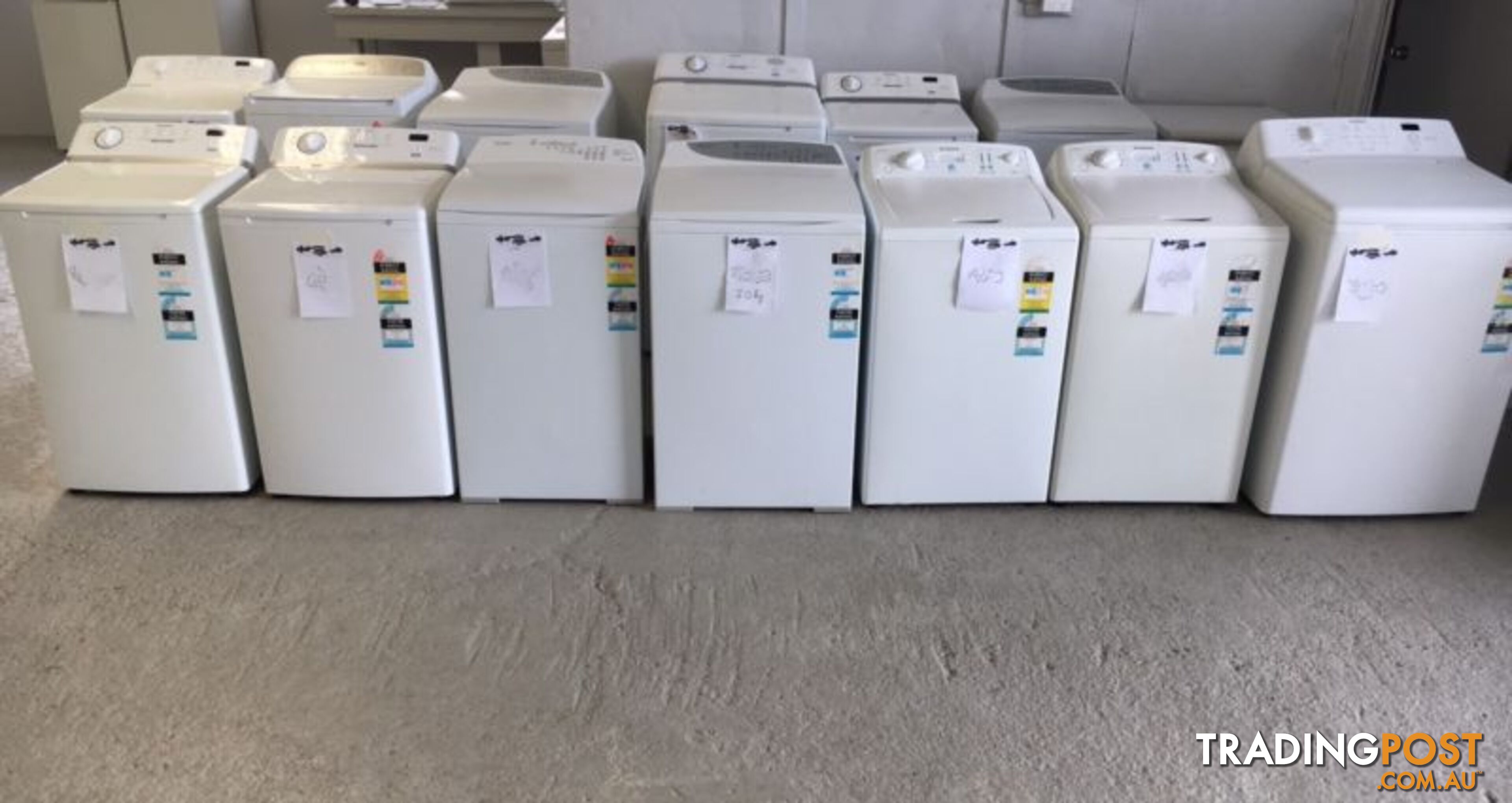 FOR SALE top loader washing machines DELIVERY WARRANTY