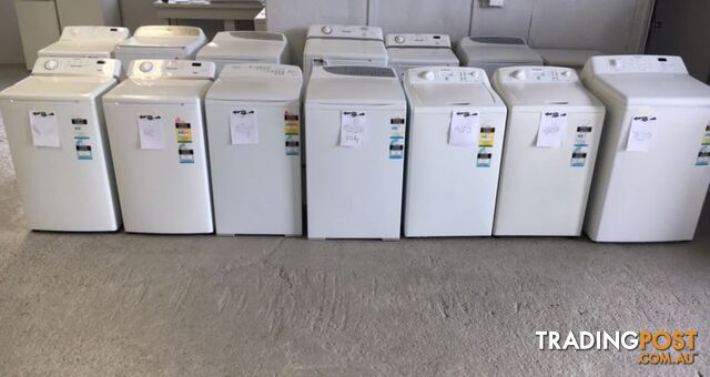 FOR SALE top loader washing machines DELIVERY WARRANTY