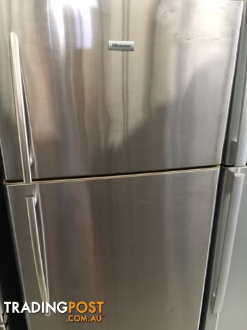 460l Hisense fridge freezer DELIVERY WARRANTY