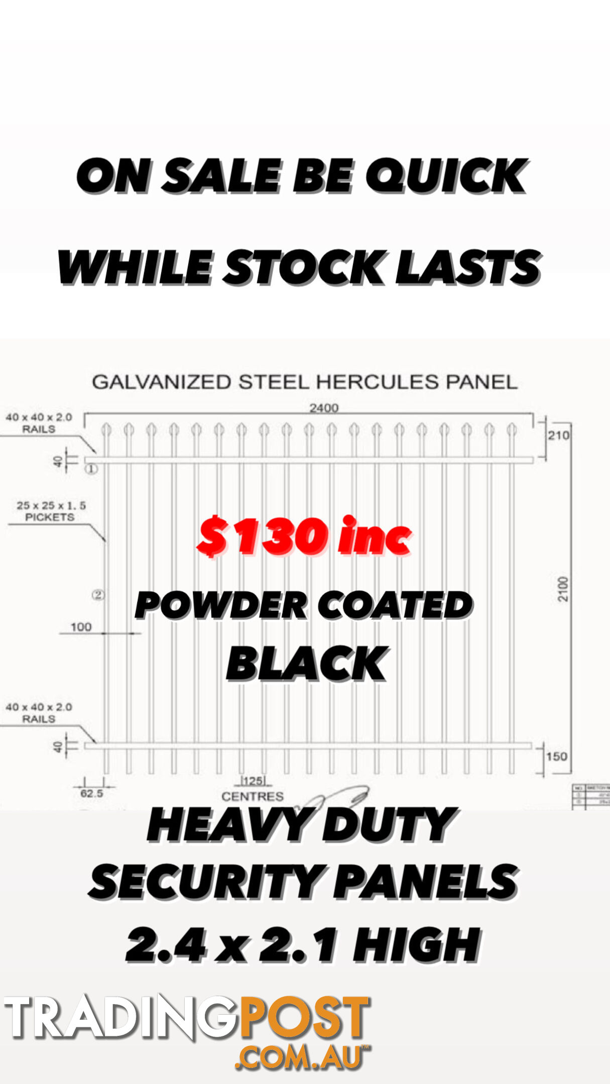 Security Panels Heavy Duty 