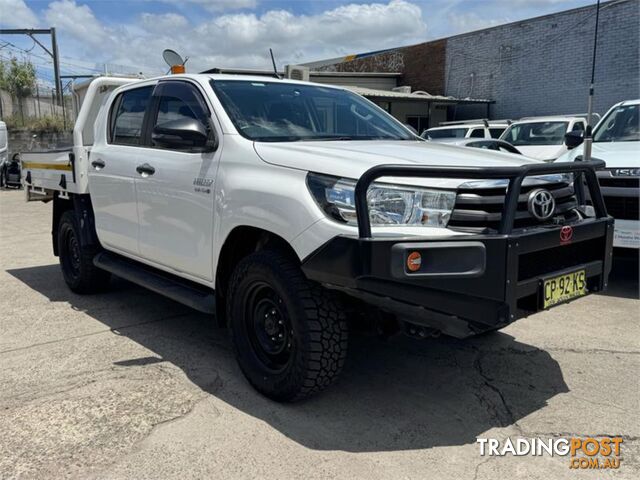 2017 TOYOTA HILUX SR GUN126R CAB CHASSIS