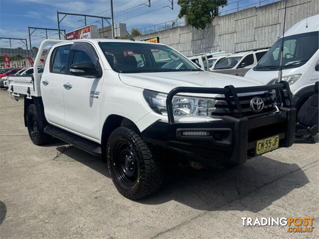 2017 TOYOTA HILUX SR GUN126R CAB CHASSIS