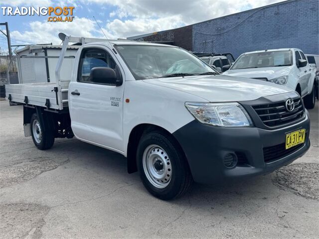 2014 TOYOTA HILUX WORKMATE TGN16RMY14 CAB CHASSIS