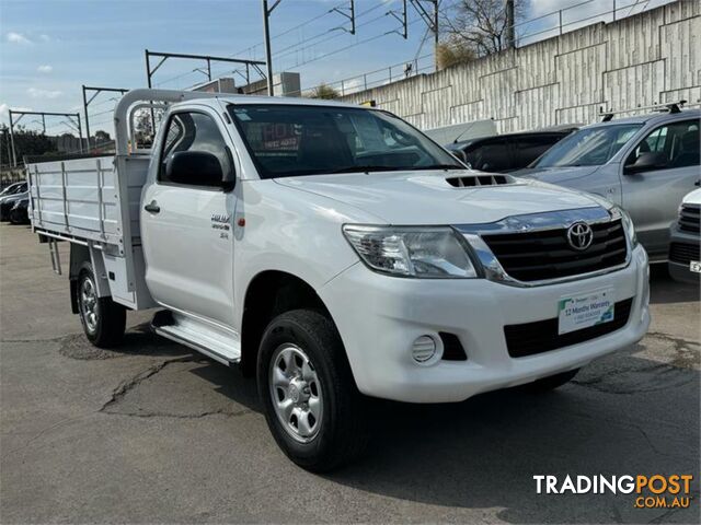 2013 TOYOTA HILUX SR KUN26RMY12 CAB CHASSIS