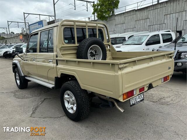 2022 TOYOTA LANDCRUISER GXL VDJ79R CAB CHASSIS