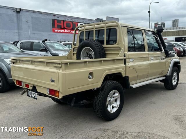 2022 TOYOTA LANDCRUISER GXL VDJ79R CAB CHASSIS