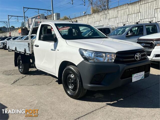 2018 TOYOTA HILUX WORKMATE TGN121R CAB CHASSIS