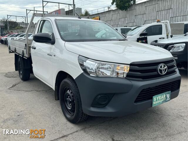 2017 TOYOTA HILUX WORKMATE TGN121R CAB CHASSIS