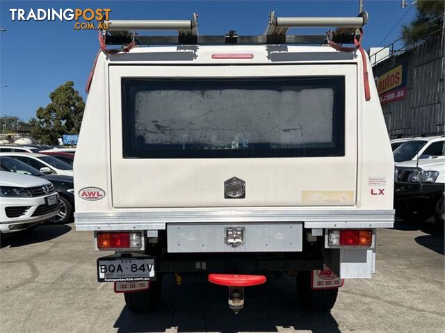 2016 FORD RANGER XL PXMKII CAB CHASSIS