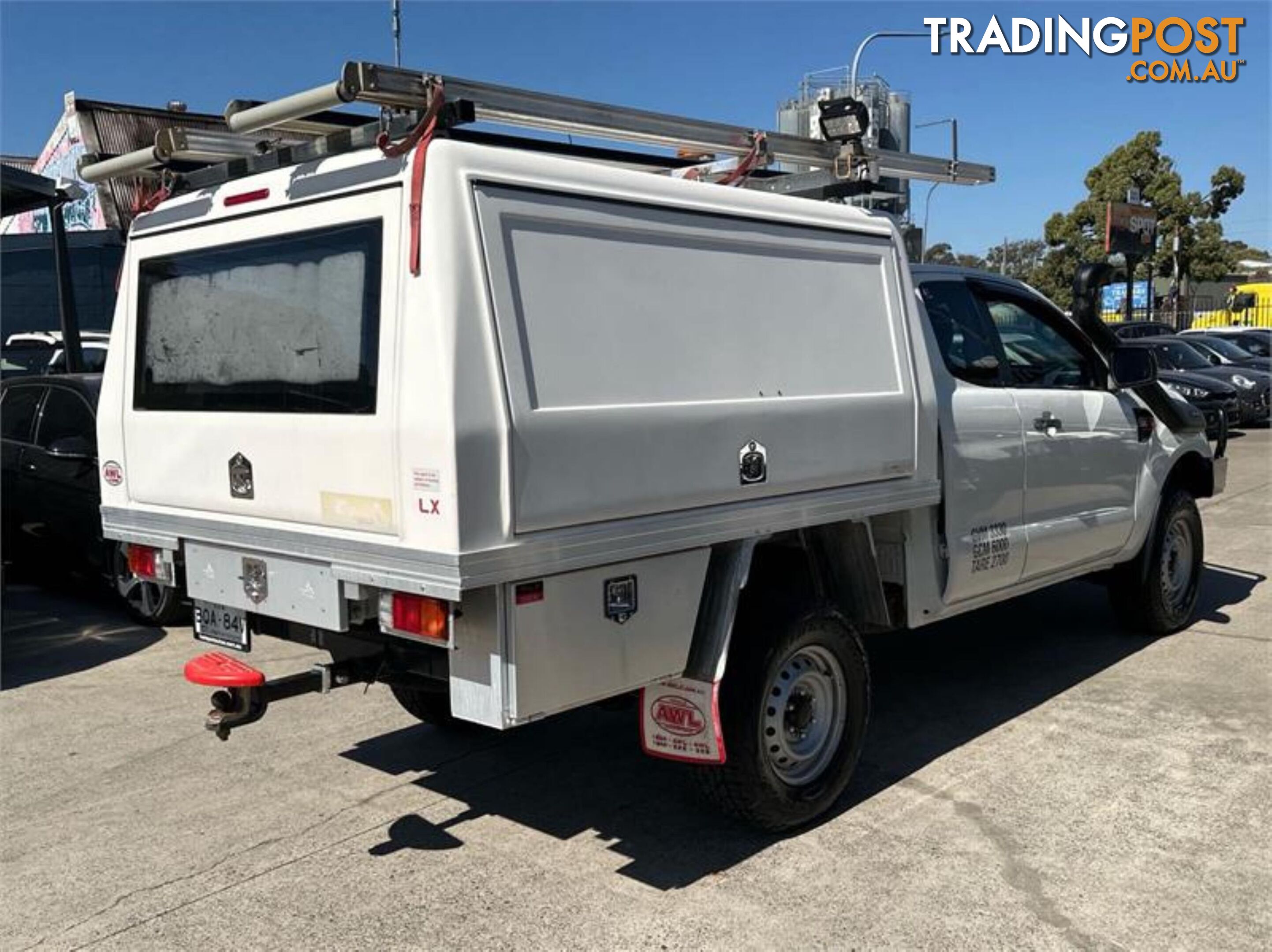 2016 FORD RANGER XL PXMKII CAB CHASSIS