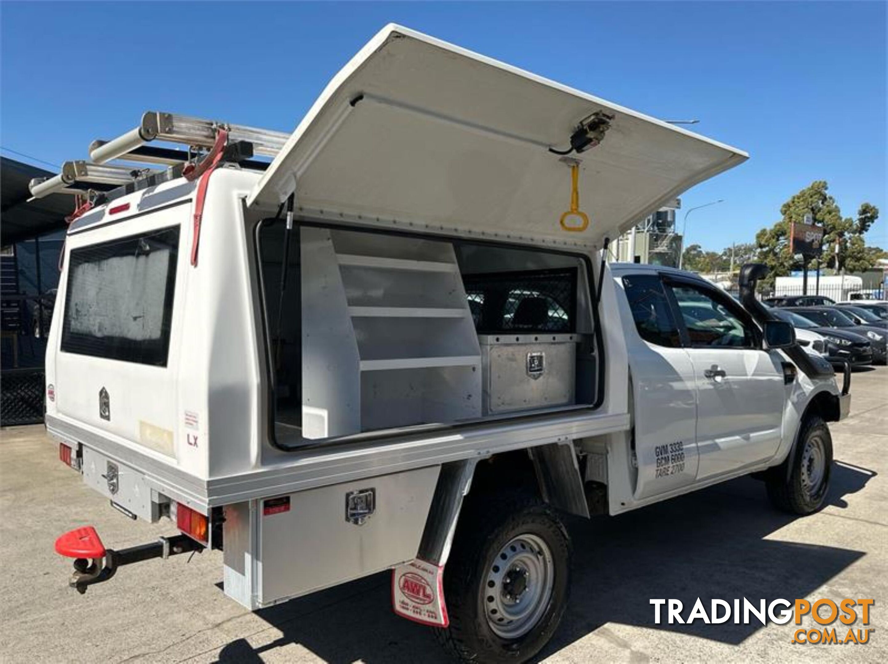 2016 FORD RANGER XL PXMKII CAB CHASSIS