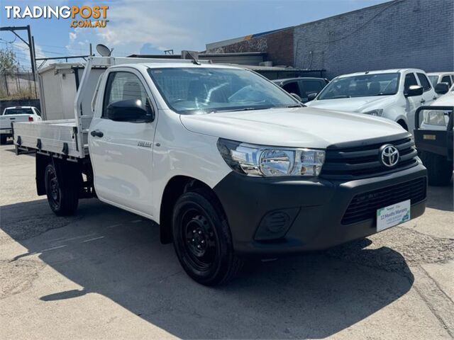 2017 TOYOTA HILUX WORKMATE TGN121R CAB CHASSIS