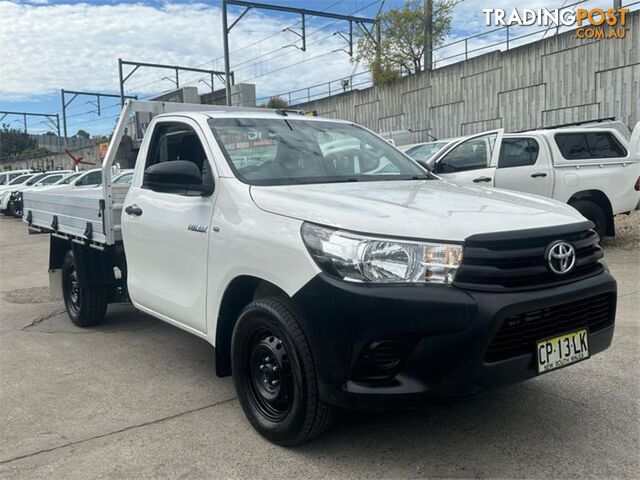 2018 TOYOTA HILUX WORKMATE TGN121R CAB CHASSIS