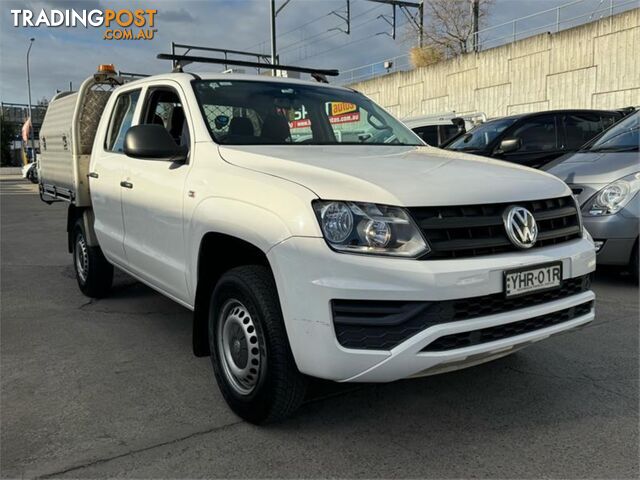 2017 VOLKSWAGEN AMAROK TDI420 2HMY17 CAB CHASSIS