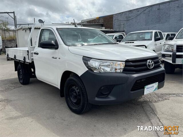 2017 TOYOTA HILUX WORKMATE TGN121R CAB CHASSIS