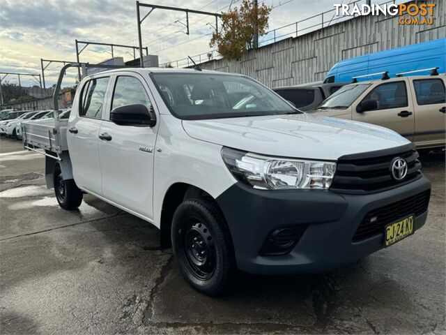 2016 TOYOTA HILUX WORKMATE TGN121R UTILITY