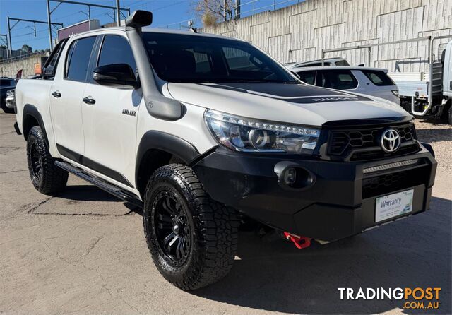 2018 TOYOTA HILUX RUGGEDX GUN126R UTILITY