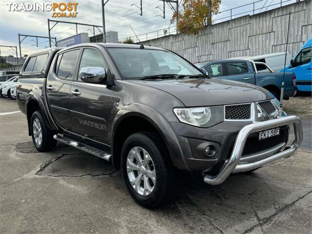 2014 MITSUBISHI TRITON GLX RWARRIOR MNMY15 UTILITY