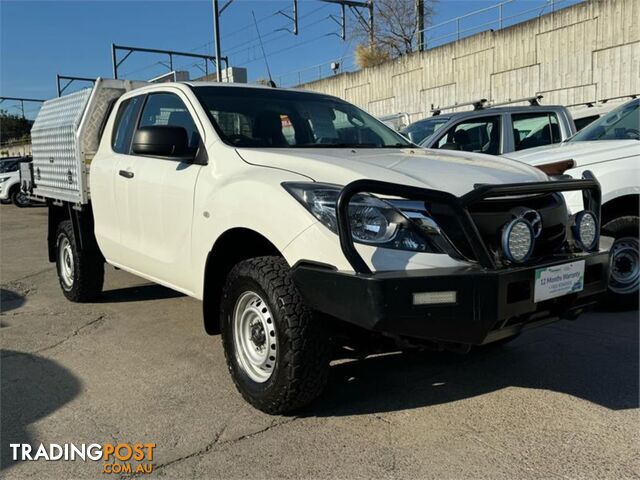 2018 MAZDA BT-50 XT UR0YG1 CAB CHASSIS