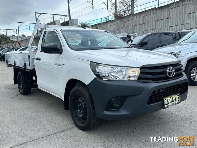 2017 TOYOTA HILUX WORKMATE TGN121R CAB CHASSIS