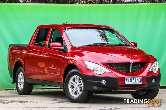 2008  SsangYong Actyon Sports Sports 100 Series Utility
