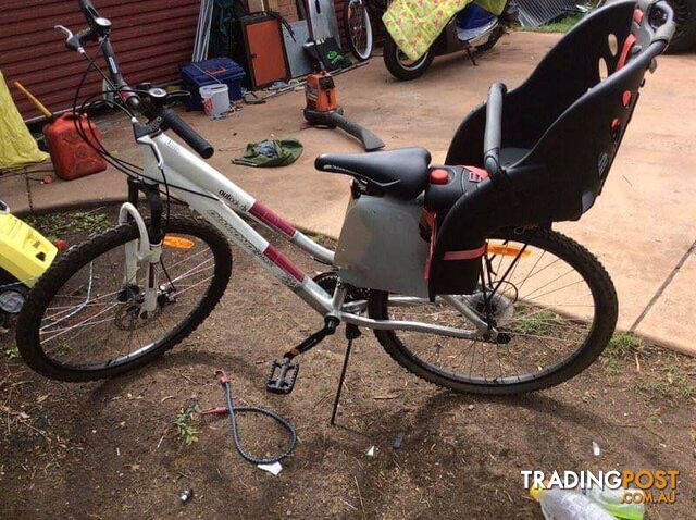 Diamondback ds outlook mountain bike with baby seat - photo 2 of 5