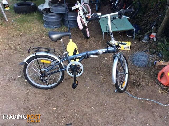 Crane fold up bike good condition - photo 2 of 3