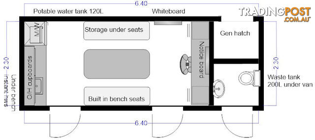 MOBILE SITE OFFICE & COUNCIL VANS