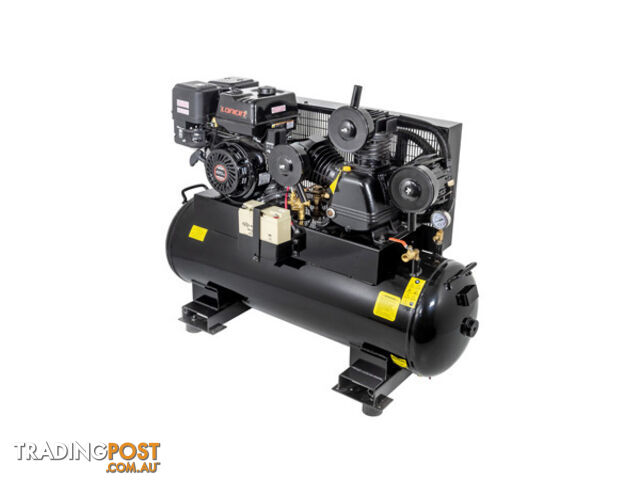 165 NEW Large Industrial Air Compressor  Piston Air Compressor- Petrol 15HP 42 CFM 145 PSI