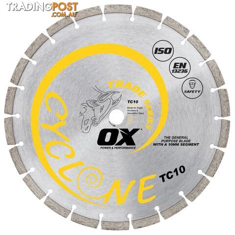 OX TRADE 4; DIAMOND BLADE ; GENERAL PURPOSE / CONCRETE