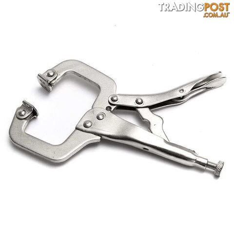 11; Locking C-Clamp Swivel Jaws