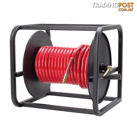 JAMEC PEM | HEAVY DUTY ; MULTI PURPOSE HOSE REEL | 70M OF PVC 10MM (3/8;) AIR HOSE OR 60M OF 12MM (1/2;) WATER HOSE - photo 4 of 5
