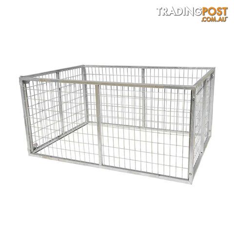 GALVANISED TRAILER CAGE FOR 6X4 TRAILER, 600MM HIGH