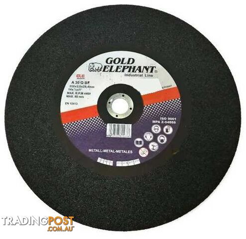 GOLD ELEPHANT Metal Cutting Disc 14; (355mm)