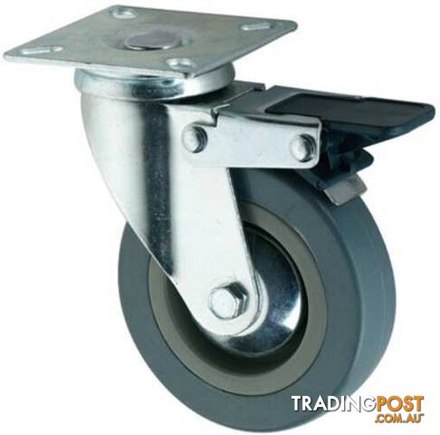 100 x 27 Swivel Casters Wheels With Break